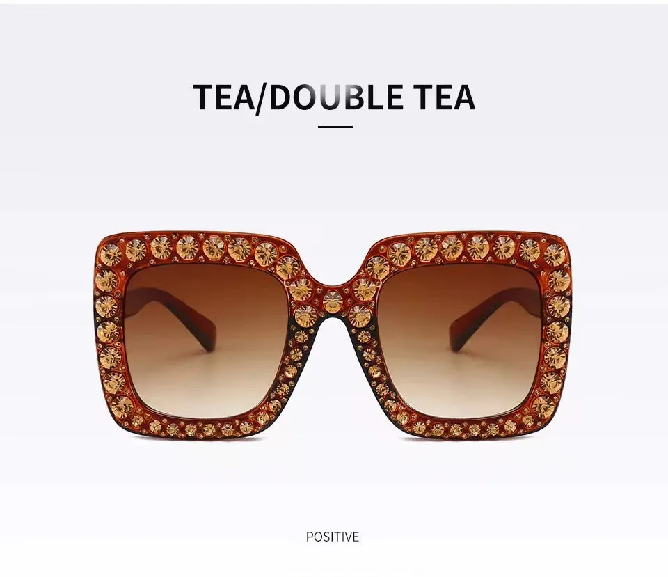 نظارات شمسيه مربعة - Square sunglasses