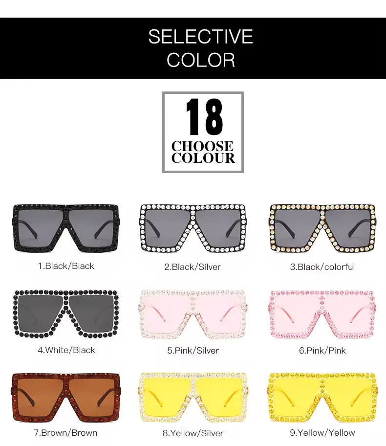نظارات شمسيه مربعة - Square sunglasses