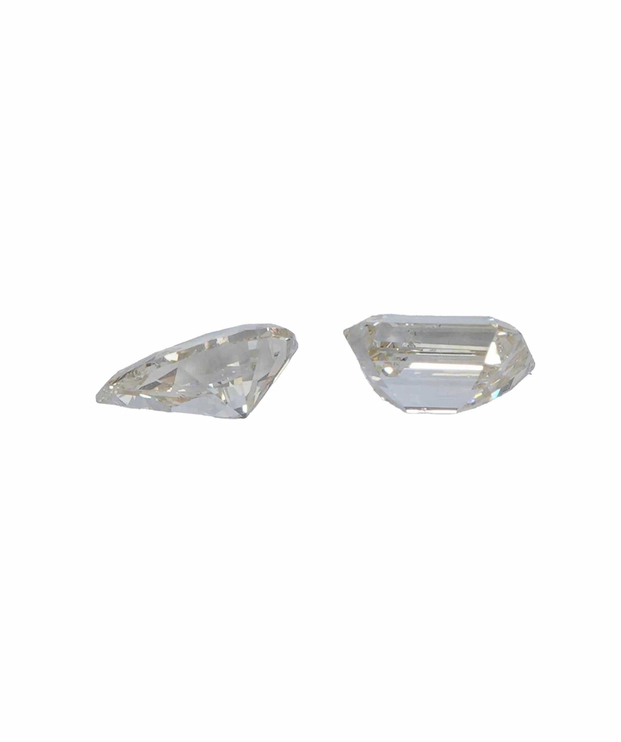 0.57 ct PEAR & EMERALD NATURAL ORANGE DIAMOND SET OF 2 ANL-S20-15