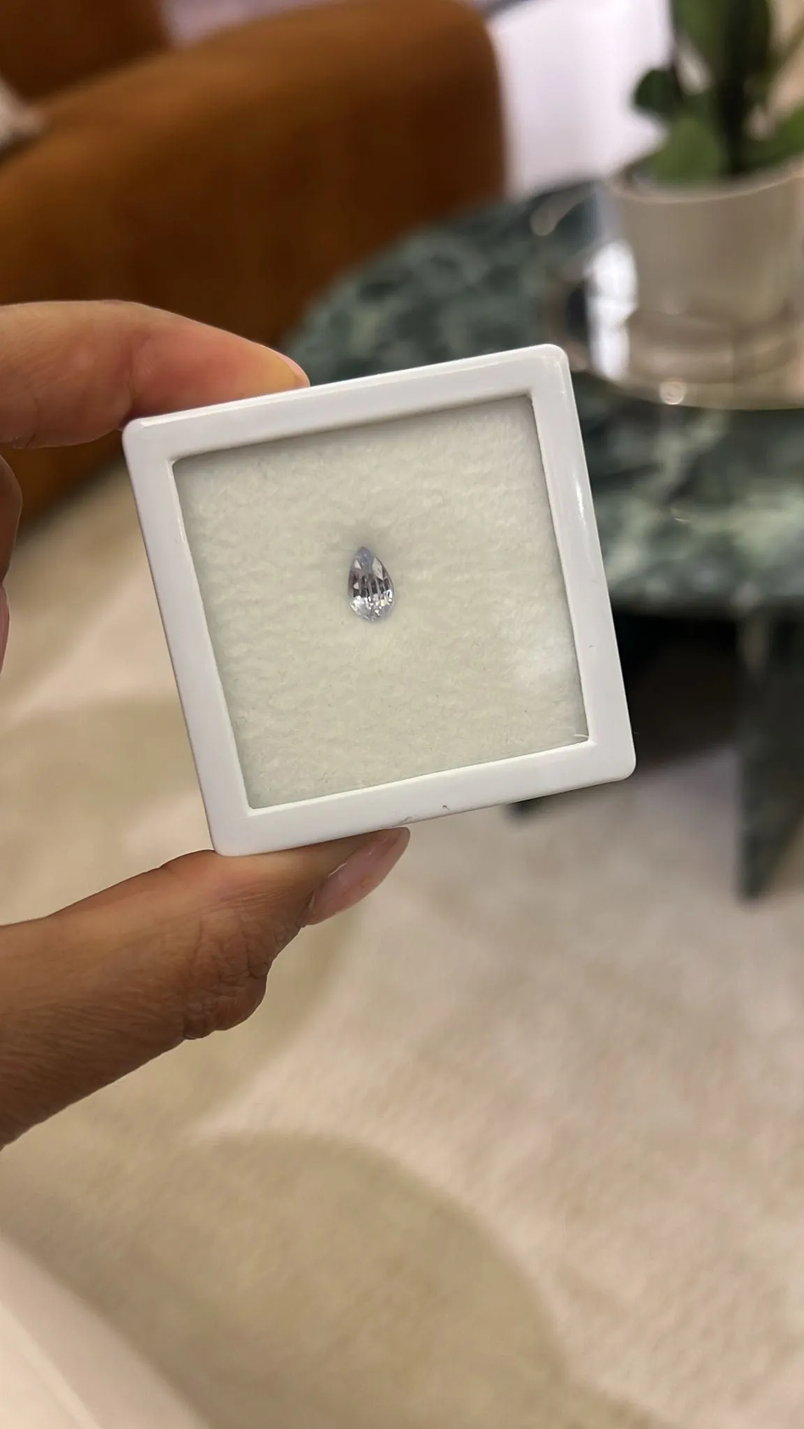 1.38ct London Ice Blue Sapphire  MS8614.4