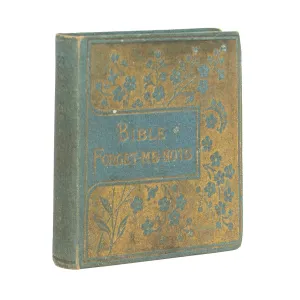 1885 J. R. MACDUFF. Bible Forget-Me-Nots. Daily Texts and Promises. Miniature Lithography.