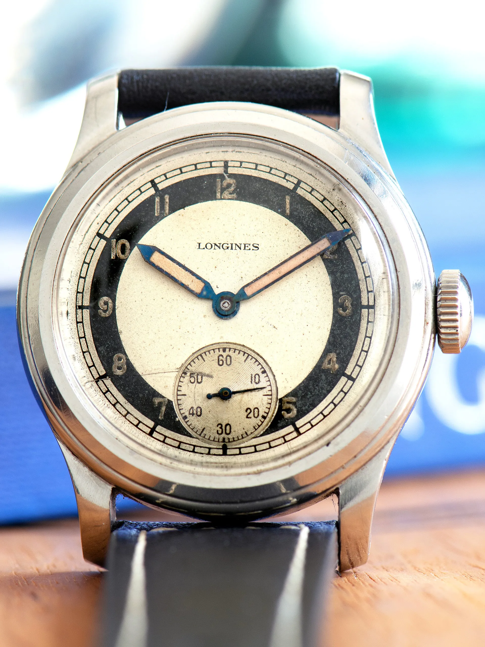 1941 Longines Dress Watch (Ref. 22582) Tuxedo Dial