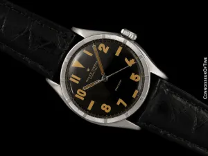 1952 Rolex Oyster Perpetual Ovettone Vintage Mens Oyster Perpetual Ref. 6103 Watch - Stainless Steel
