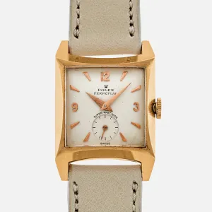 1952 Rolex Perpetual Super Precision Ref. 8126 In 18k Pink Gold