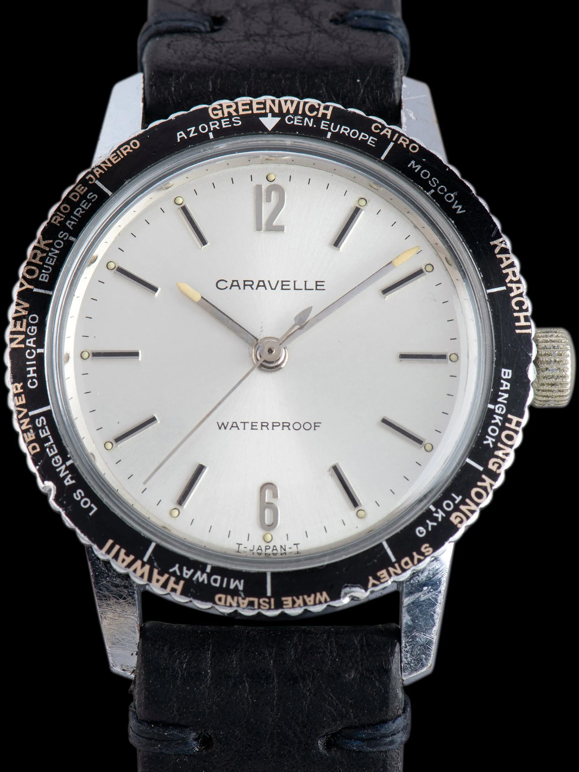 1969 Bulova Caravelle Worldtimer (Ref. 695)