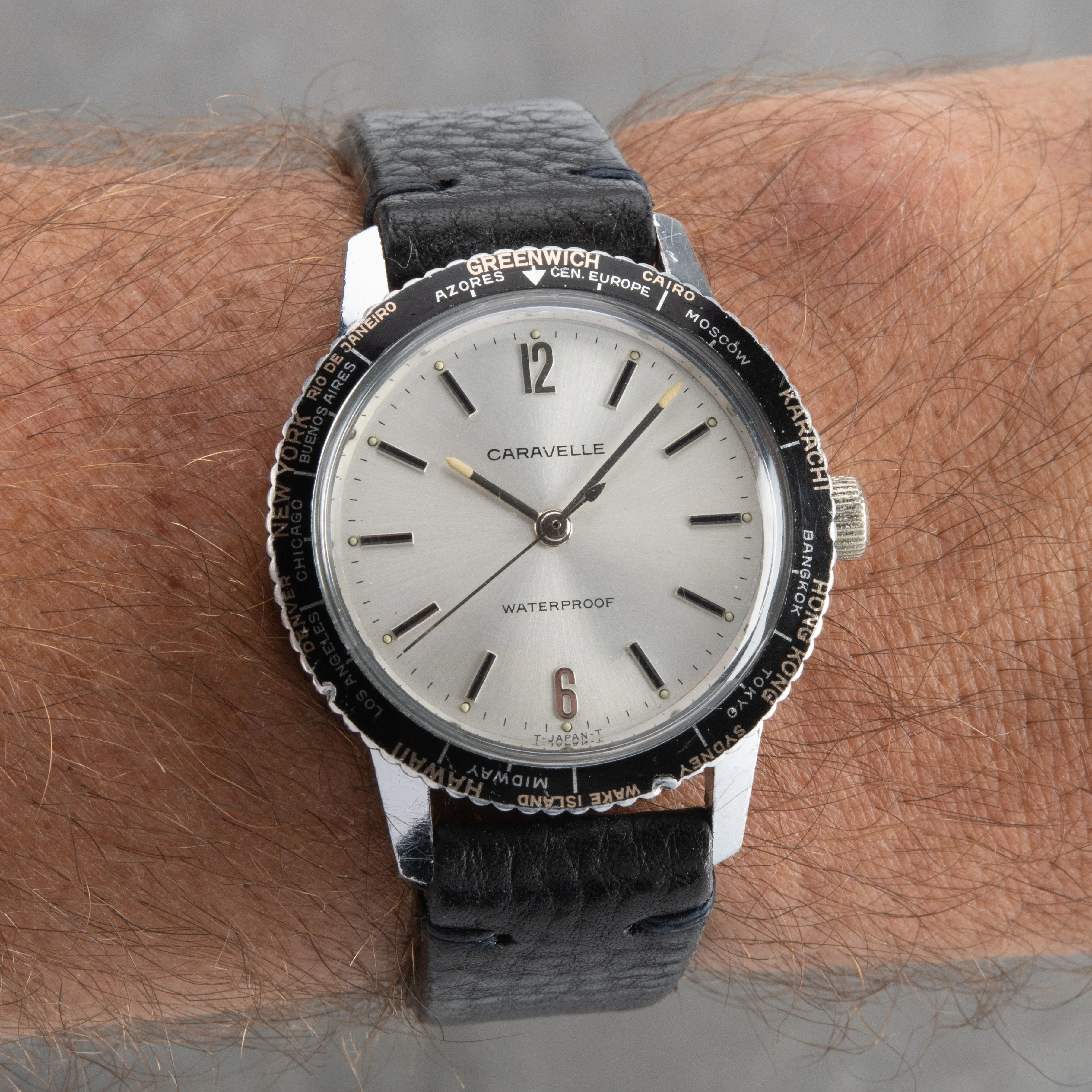 1969 Bulova Caravelle Worldtimer (Ref. 695)