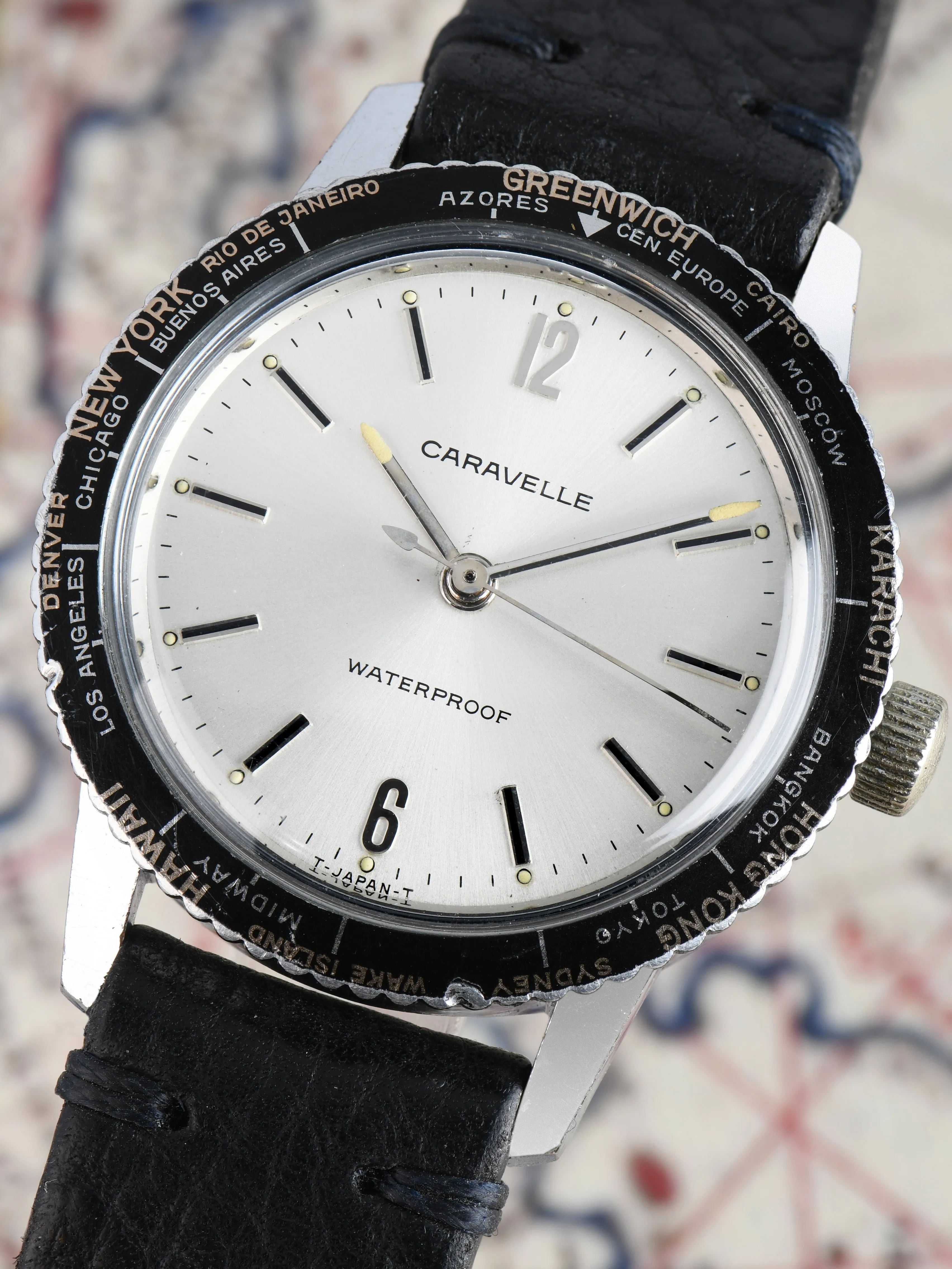 1969 Bulova Caravelle Worldtimer (Ref. 695)