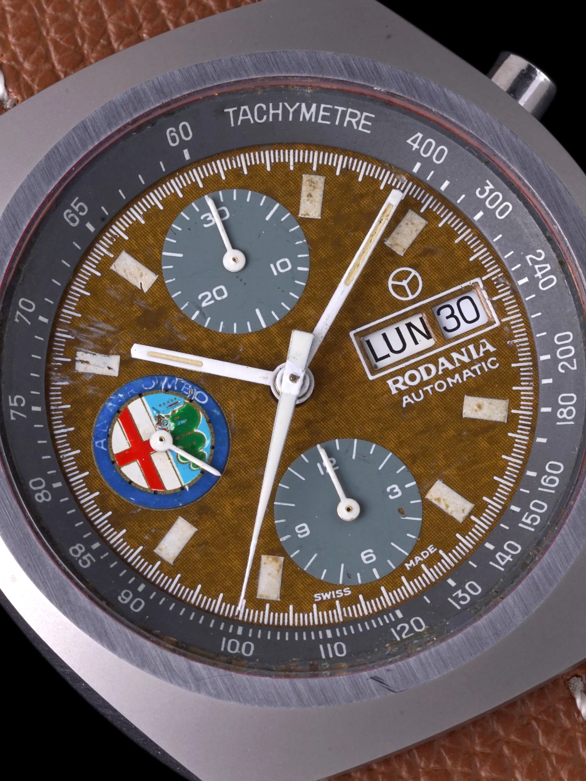 1980s Rodania For Alfa Romeo Chronograph (Ref. 3174.20)