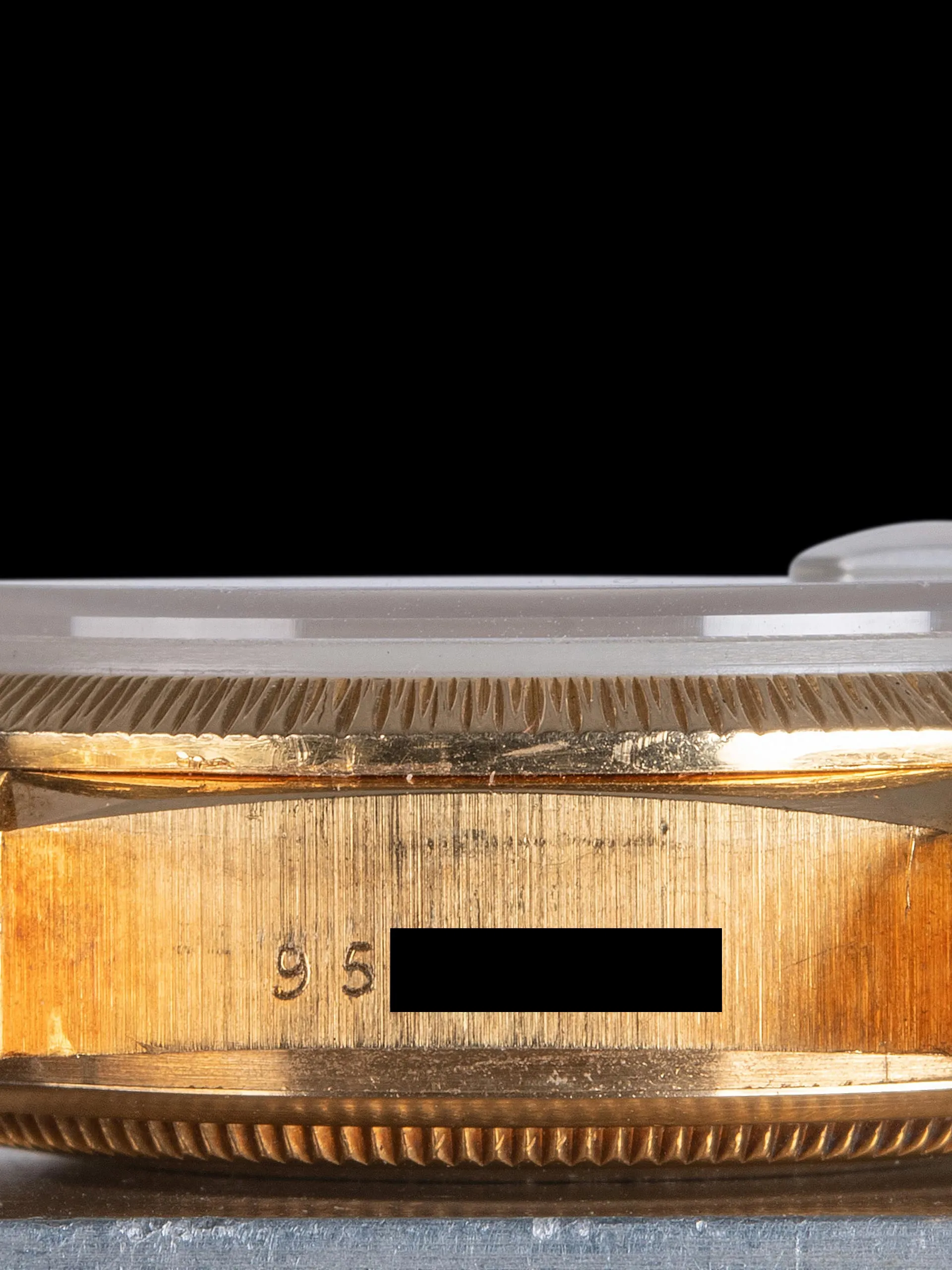 1987 Rolex Day-Date 18K YG (Ref. 18078) Silver "Jubilee" Diamond Dial