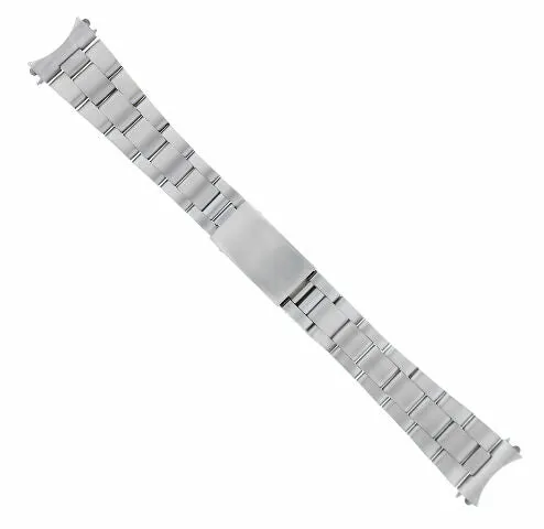 19MM OYSTER WATCH BRACELET BAND FOR VINTAGE ROLEX AIR KING 5500 STAINLESS STEEL