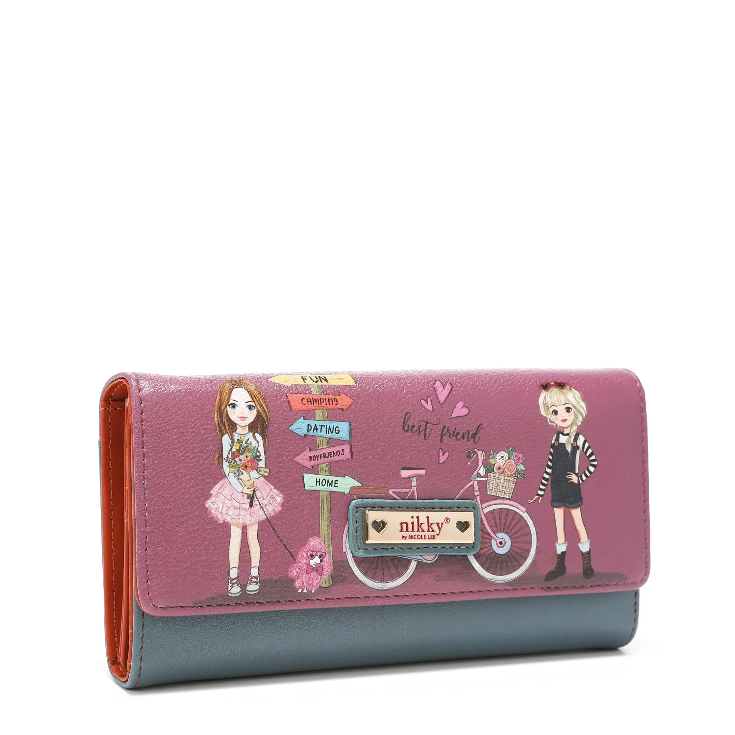 2 PC SET ACCESSORY SET (TRIFOLD WALLET & WATCH)