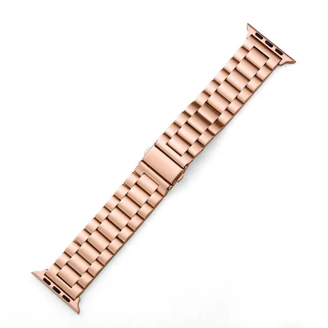 22MM ROLEX STYLE STAINLESS STEEL CHAIN STRAPS FOR SAMSUNG WATCH 46MM, S3, WATCH 3, S3 FRONTIER
