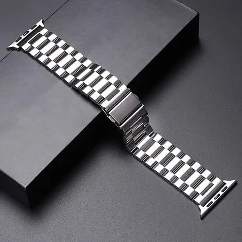 22MM ROLEX STYLE STAINLESS STEEL CHAIN STRAPS HAYLOU WATCH RS3, GS, GST LITE, GST, SOLAR