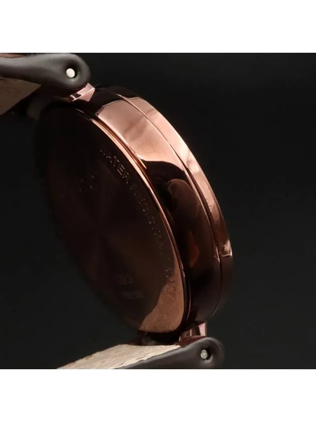37MM Steel Quartz Interlocking G Unisex Leather Band Watch YA133309
