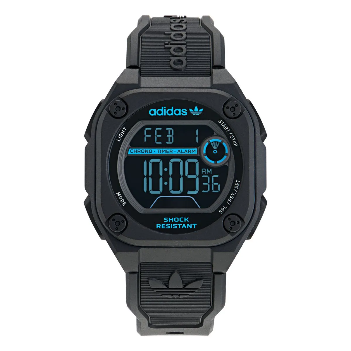 Adidas Originals Digital Neg Display Dial Unisex Digital Watch - AOST23571