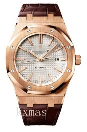 Affordable Stylish Crocodile Leather Watches Strap 15450OR.OO.D088CR.01_K0012467