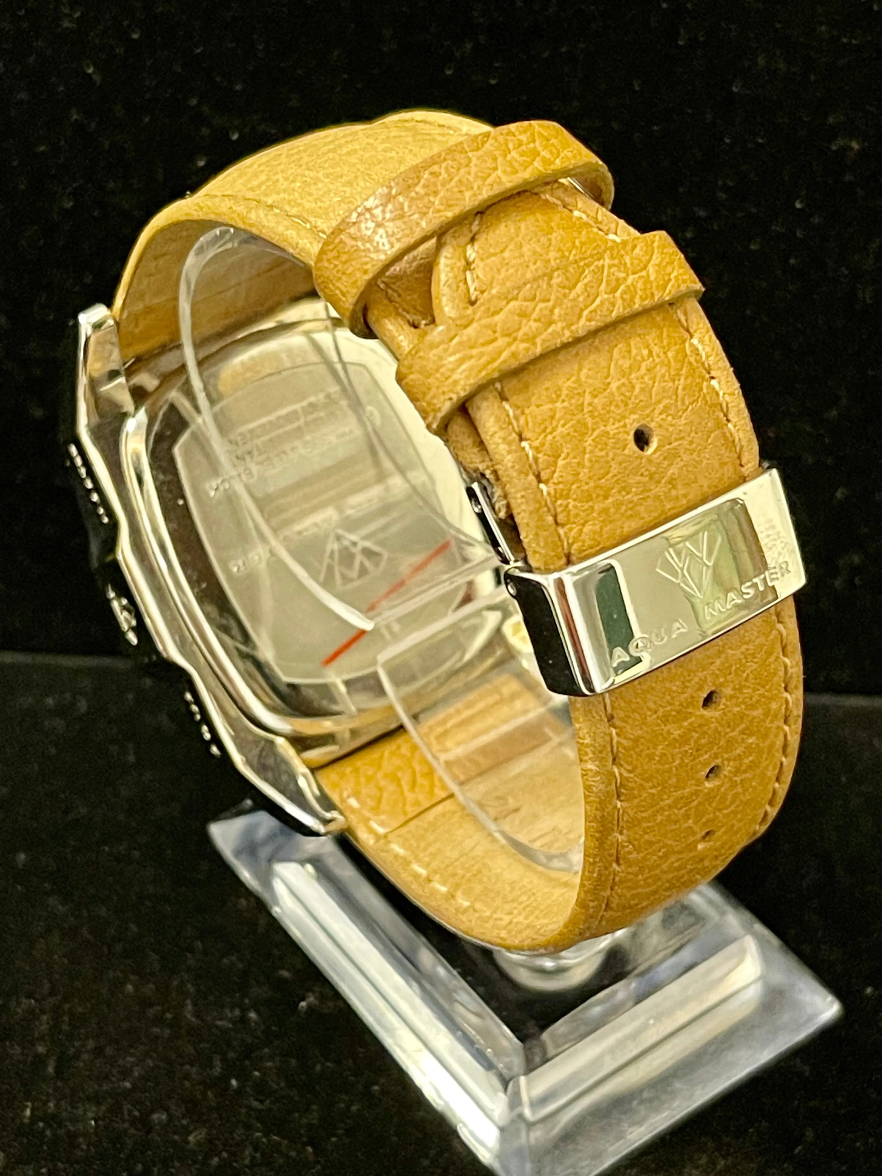 AQUA MASTER Chronograph w/ Diamonds and Date Feature Men's Watch - $7K APR w/COA