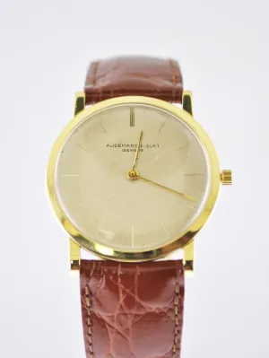 AUDEMARS PIGUET 18K Yellow Gold Vintage 1950's Men's Watch - $30K APR w/ COA!!!