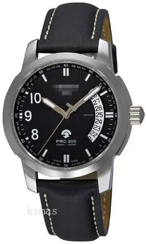 Bargain High Quality Leather 18 mm Watches Band T014.421.16.057.00_K0039752