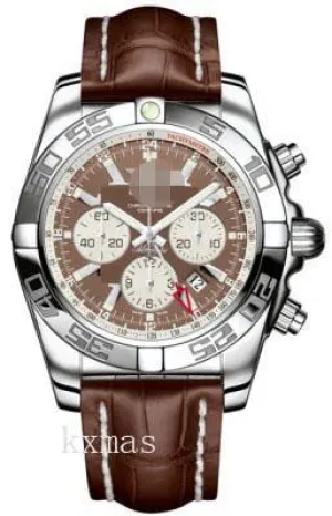 Bargain Stylish Crocodile Leather Watches Strap AB041012/Q586-CROCT_K0008956