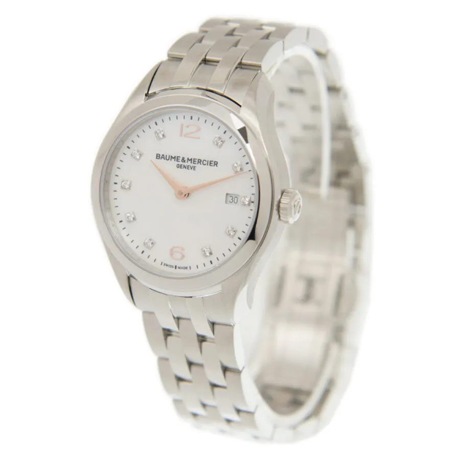 Baume et Mercier N/A White Dial Unisex Watch M0A10176