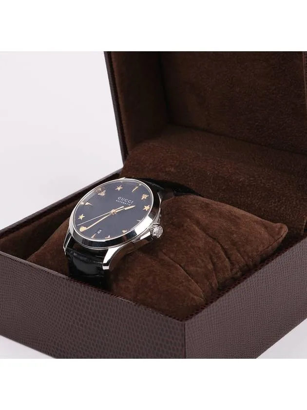 Bee Black Edition Automatic Leather Men s Watch 126 4