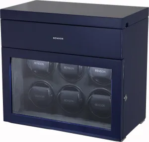 Benson Watch Winder Black Series 6.16.BL Blue