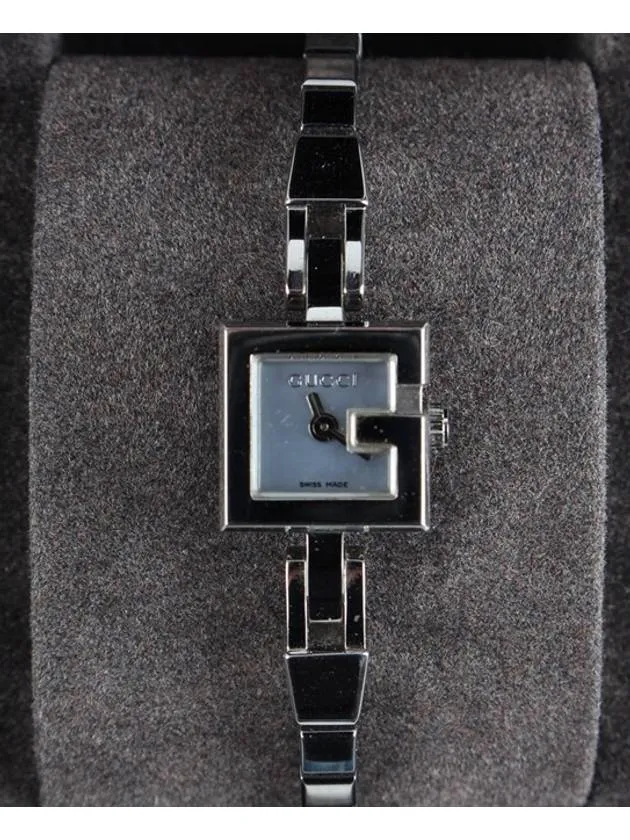 Blue mother of pearl G logo watch 102