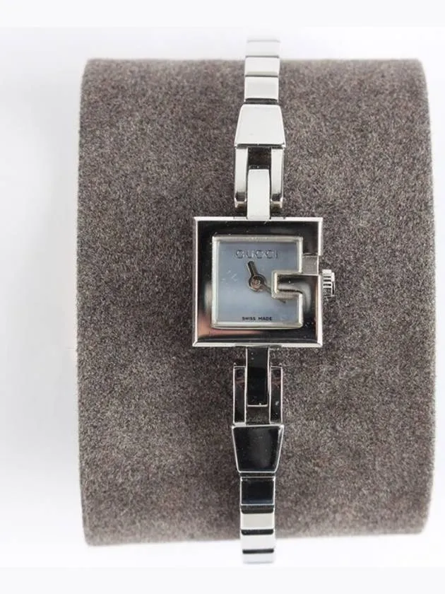 Blue mother of pearl G logo watch 102
