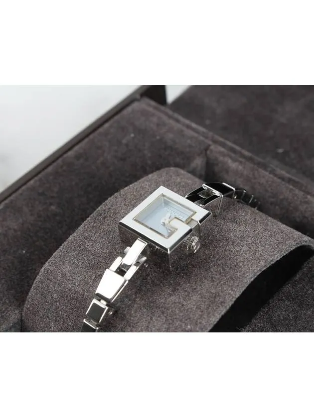 Blue mother of pearl G logo watch 102