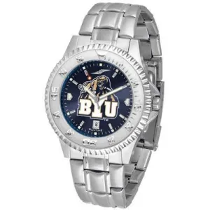 Brigham Young Cougars Competitor AnoChrome - Steel Band Watch
