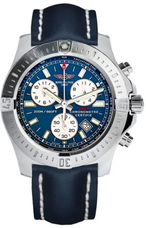 BRT Watch Colt Chronograph Leather Tang Type