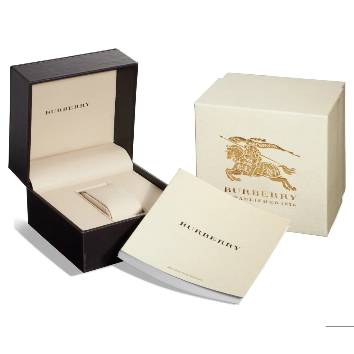 Burberry The City Engraved Checked Gold Tone Men's Watch BU9038