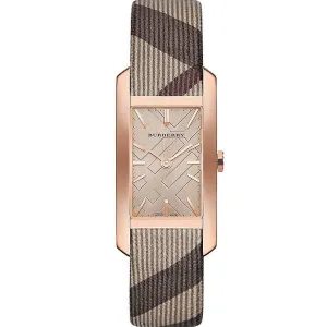 Burberry The City Square Case Rose Gold Women's Watch BU9408