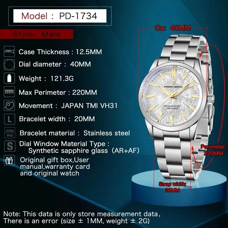 Business Men's Design Watch (Waterproof)