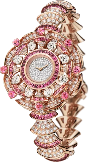 Bvlgari Diva's Dream 18 kt Rose Gold Diamonds Lady's Watch