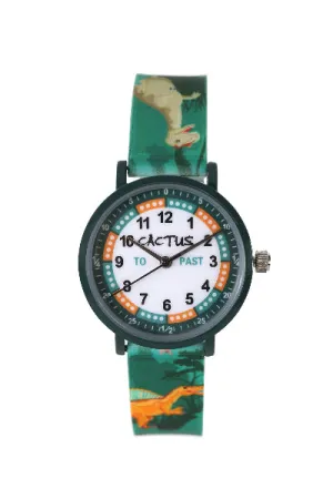 CACTUS Primary - Kids Watch - Dinosaurs - Green