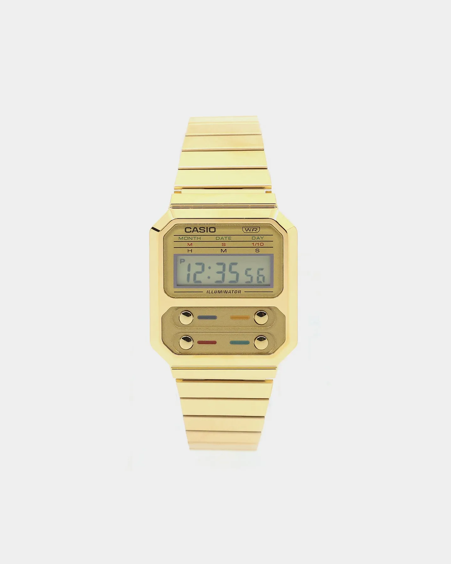 Casio A100WEG-9A Gold