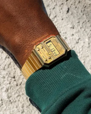 Casio A100WEG-9A Gold