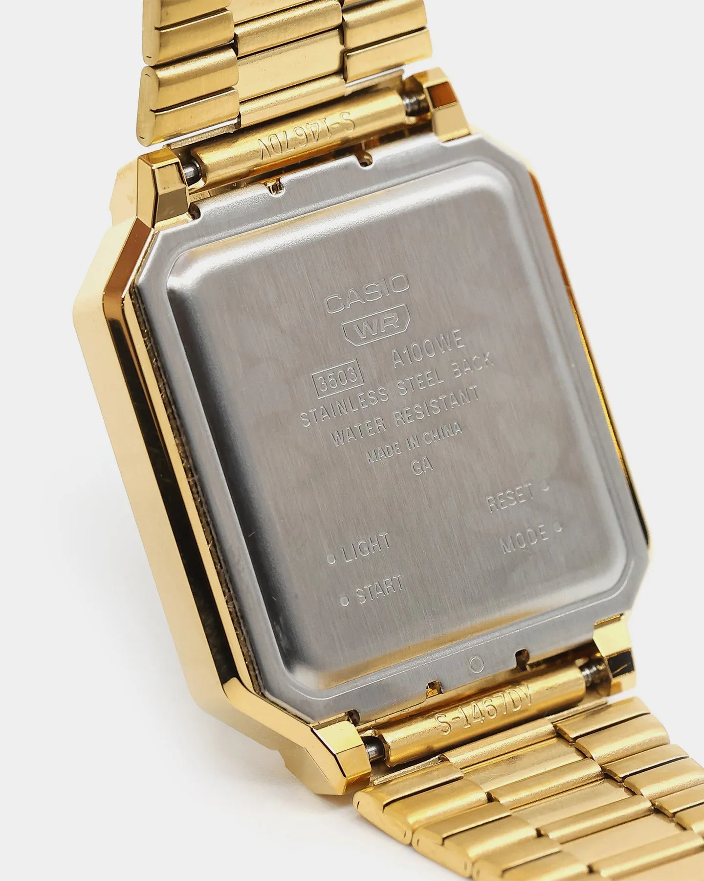 Casio A100WEG-9A Gold