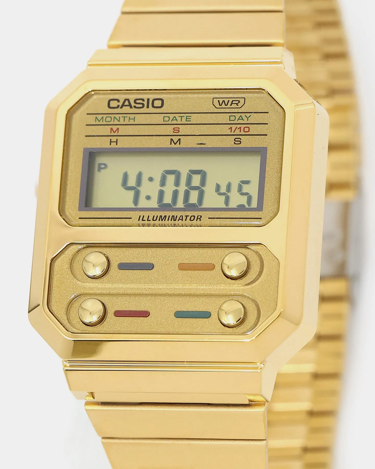 Casio A100WEG-9A Gold