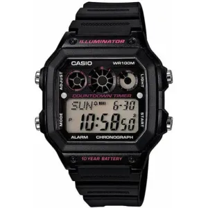 CASIO Digital Illuminator Watch for Men #AE-1300WH-1A2VDF