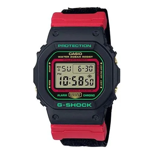 CASIO Digital Multi-Colour Dial Men's Watch #DW-5600THC-1DR