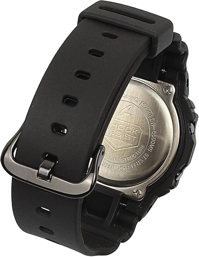 CASIO DW-5600MS-1DR G-Shock Resin Band 200-meter water resistance