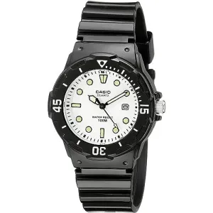 CASIO Enticer Analog White Dial Watch #LRW-200H-7E1VDF