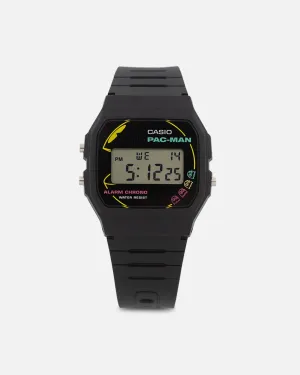 Casio F-91WPC-1ADR X Pac-Man Watch Black