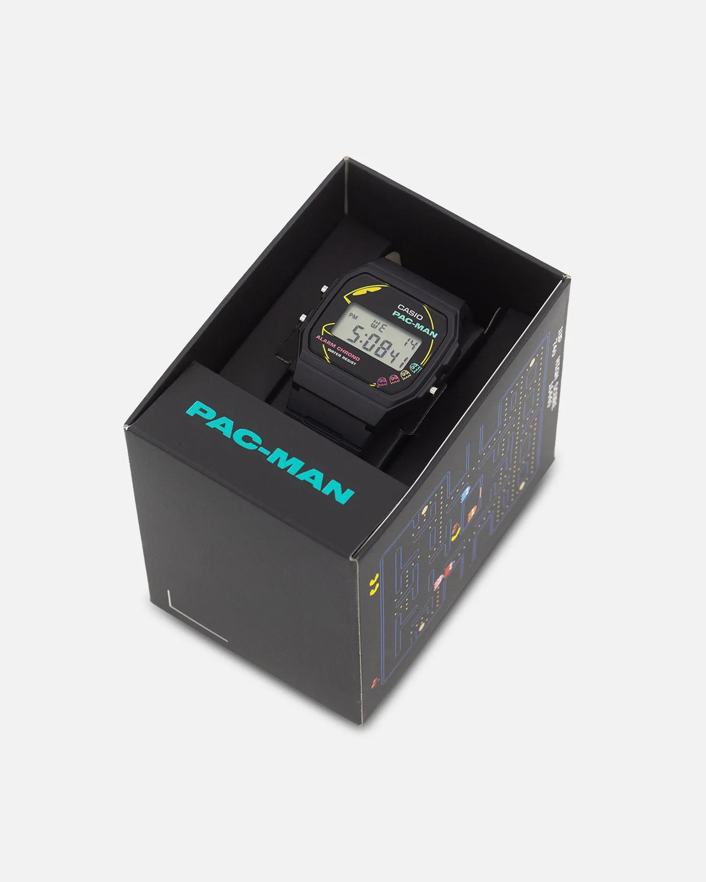 Casio F-91WPC-1ADR X Pac-Man Watch Black