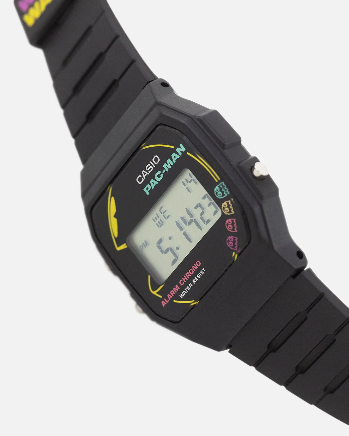 Casio F-91WPC-1ADR X Pac-Man Watch Black