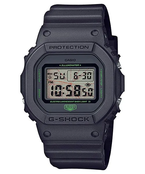 CASIO G-Shock Resin Band 200-meter water resistance #DW-5600MNT-1DR