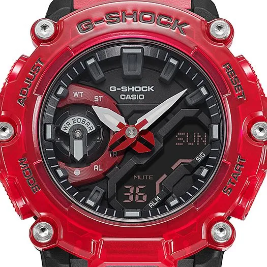 CASIO G-Shock Resin Band 200-meter water resistance #GA-2200SKL-4AER